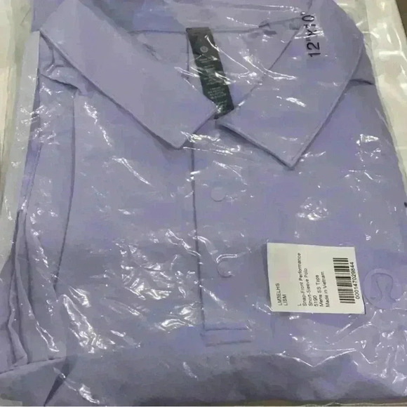 Lululemon Snap Front Performance short sleeve polo - Picture 1 of 2